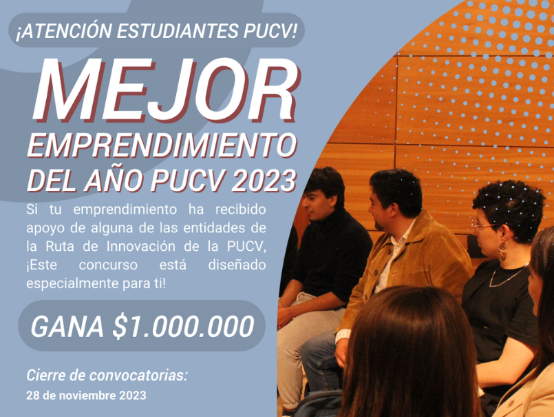 Concluye convocatoria para el Mejor Emprendimiento del Año PUCV 2023