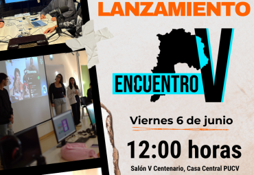 Periodismo PUCV invita a lanzamiento de nuevo medio de comunicación “Encuentro V”
