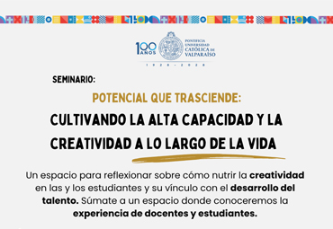 Seminario "Cultivando la Alta Capacidad y la creatividad a lo largo de la vida"