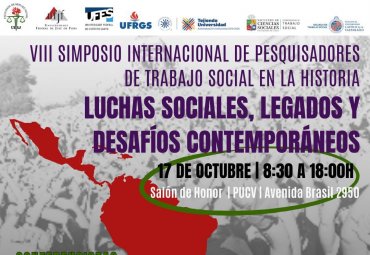 Universidad realizará VIII Simposio Internacional de Investigadores de Trabajo Social en la Historia