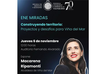 Alcaldesa Ripamonti es invitada a ENE Miradas