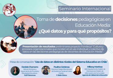 Seminario Internacional: “Toma de decisiones pedagógicas en Educación Media"