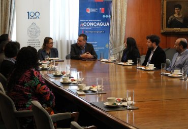 Universidad firma convenio de colaboración con SLEP Aconcagua