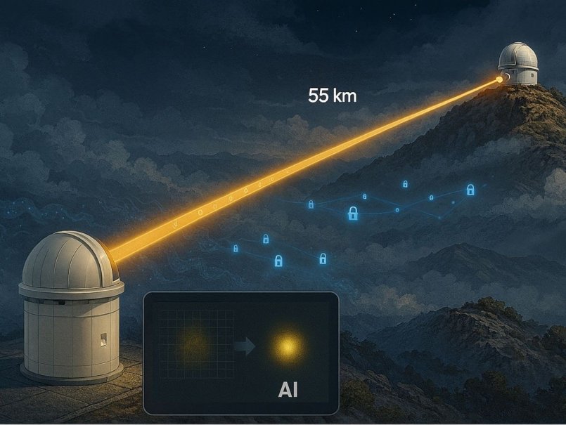 Académicos de la PUCV impulsan comunicaciones cuánticas seguras con inteligencia artificial