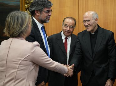 GALERÍA: Prefecto del Dicasterio para la Cultura y la Educación sostuvo encuentro con cuerpos colegiados