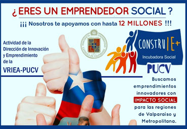 Comienzan postulaciones a “ConstruIE+” dirigida a emprendedores sociales