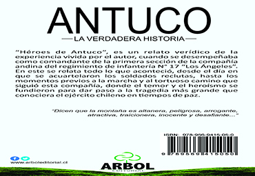 Lanzamiento del libro “Antuco, la verdadera historia”, de Daniel Durand. Árbol editores.