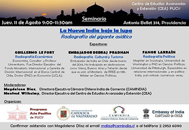 Seminario "La Nueva India bajo la lupa: Radiografía del gigante asiático"