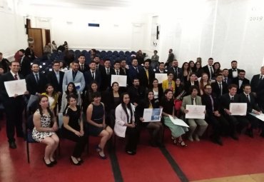 Ceremonia de Titulación en EFI PUCV