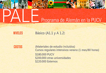 Programa PALE abre inscripciones a nuevos cursos regulares intensivos en enero 2019