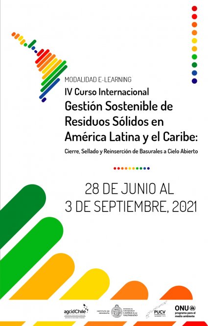 Curso Internacional sobre Residuos Sólidos 2021 pone a disposición 10 becas para profesionales del país