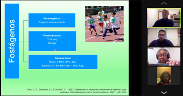 Charla "Actividad Física de alta intensidad en niños y niñas"