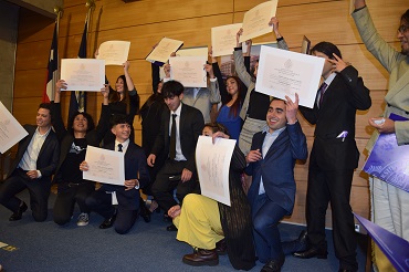 Ceremonia de Graduación Bachillerato en Ciencias