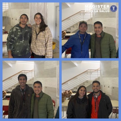Apadrinamiento a estudiantes de 1er año de nuestro Magíster en Actividad Física para la Salud