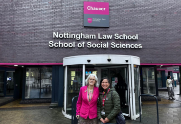 Profesora Lorena Carvajal desarrolla estadía como Senior Visiting Fellow en Nottingham Law School