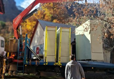 Piscicultura Río Blanco instala generador para siembra de nubes en alianza con la Junta de Vigilancia del Río Aconcagua