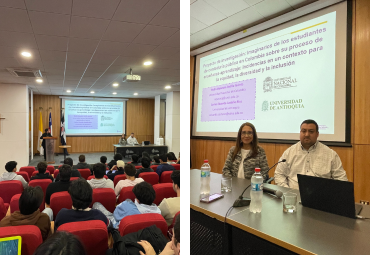 Académica y académico colombianos visitan la Escuela de Comercio en el marco de proyecto de investigación