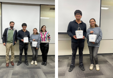 Charla de experiencias de práctica profesional reunió a estudiantes de la Escuela de Comercio