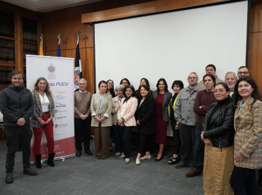 PUCV recibe a equipo editorial de la revista International Journal of Educational Technology in Higher Education (ETHE)