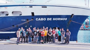 Núcleo Milenio DEOXS zarpa en el Crucero DIZMO para estudiar la zona de transición de oxígeno frente a la costa centro-norte de Chile