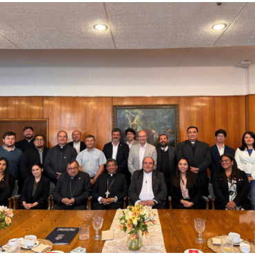 La Pastoral PUCV recibe la visita del Nuncio Apostólico en Chile, Monseñor Kurian Mathew Vayalunkal