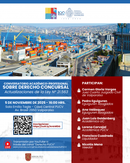 Conversatorio académico-profesional sobre Derecho Concursal “Actualizaciones de la Ley N° 21.563”