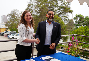 PUCV firma convenio de colaboración con el Hospital Dr. Eduardo Pereira para promover la investigación e innovación en salud